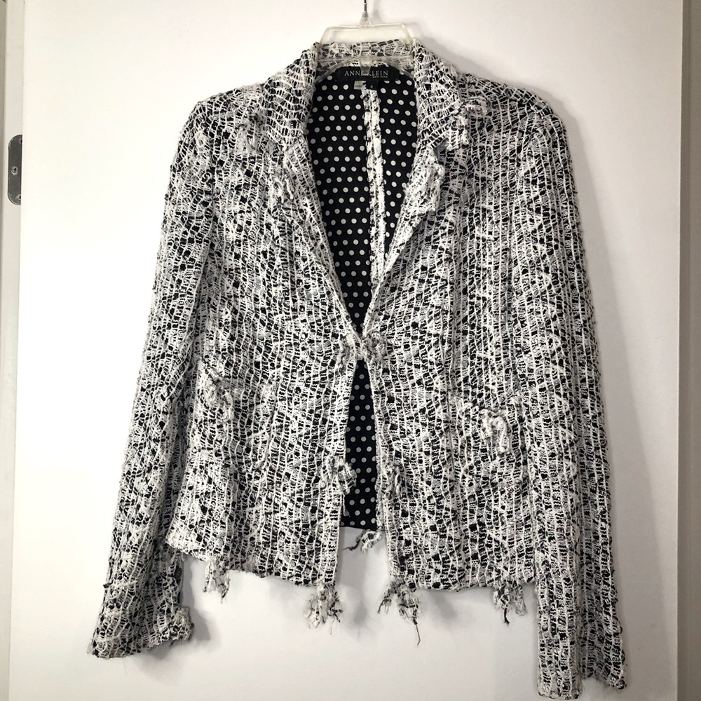 Anne Klein New York Knit Blazer - Sz 8